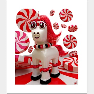 Peppermint Unicorn Posters and Art